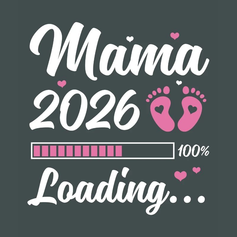 Maman 2026 Loading Idée cadeau de grossesse