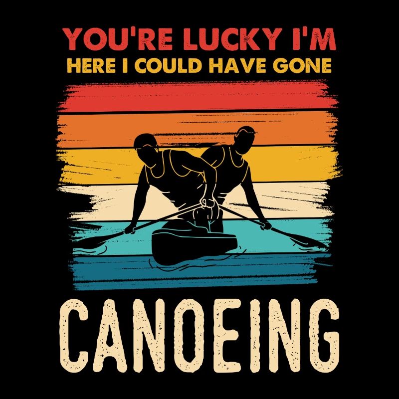 Canoe Saying Rainbow Style