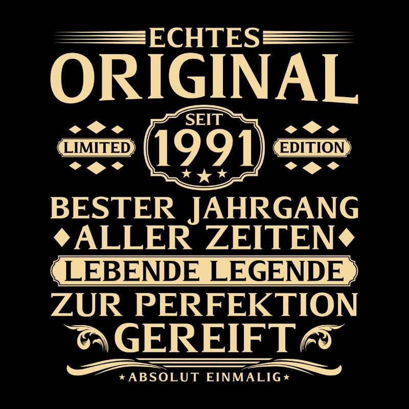 35. Geburtstag Echtes Original seit 1991