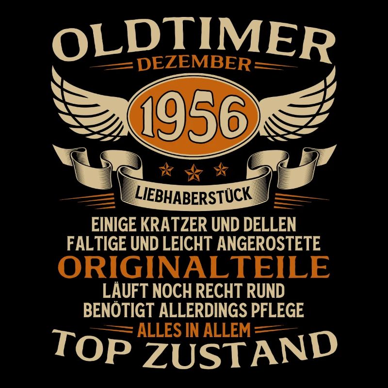 69. Geburtstag Geschenk Oldtimer Dezember 1956