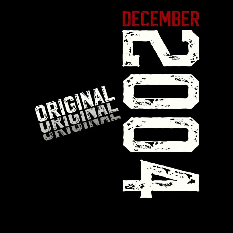 21e anniversaire Original Décembre Volume 2004