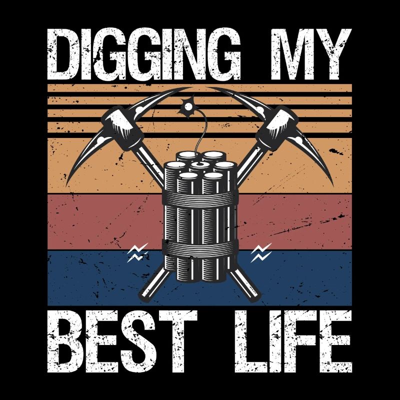 Digging My Best Life Gem Mining Miner