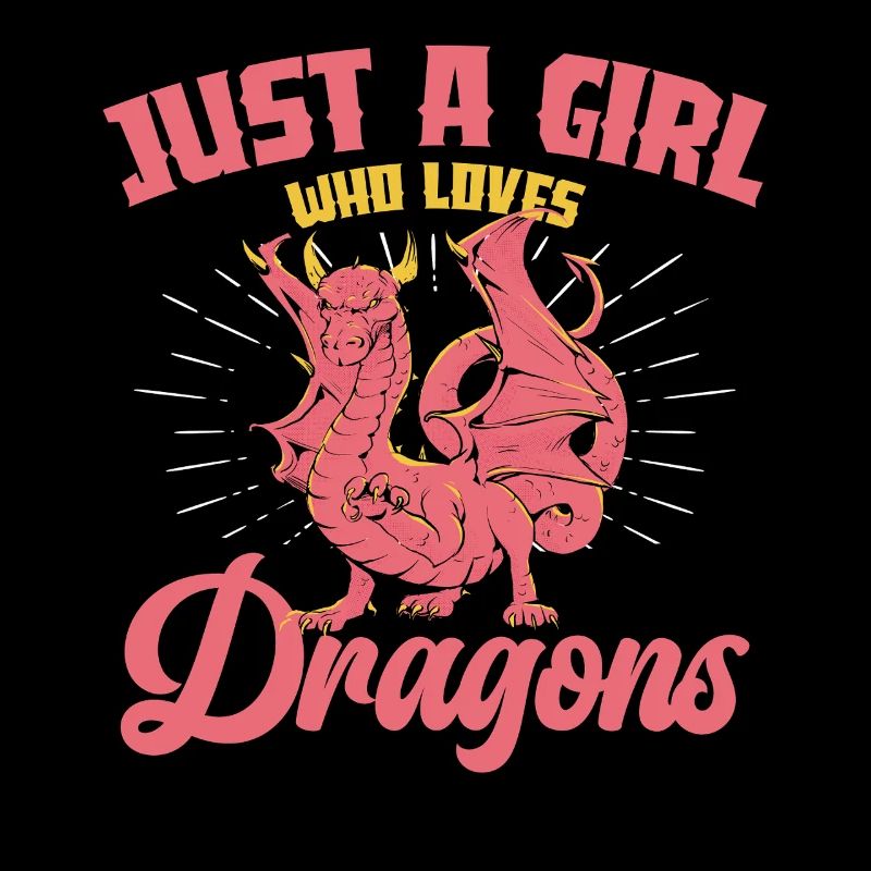 Nur ein Mädchen liebt Drachen
