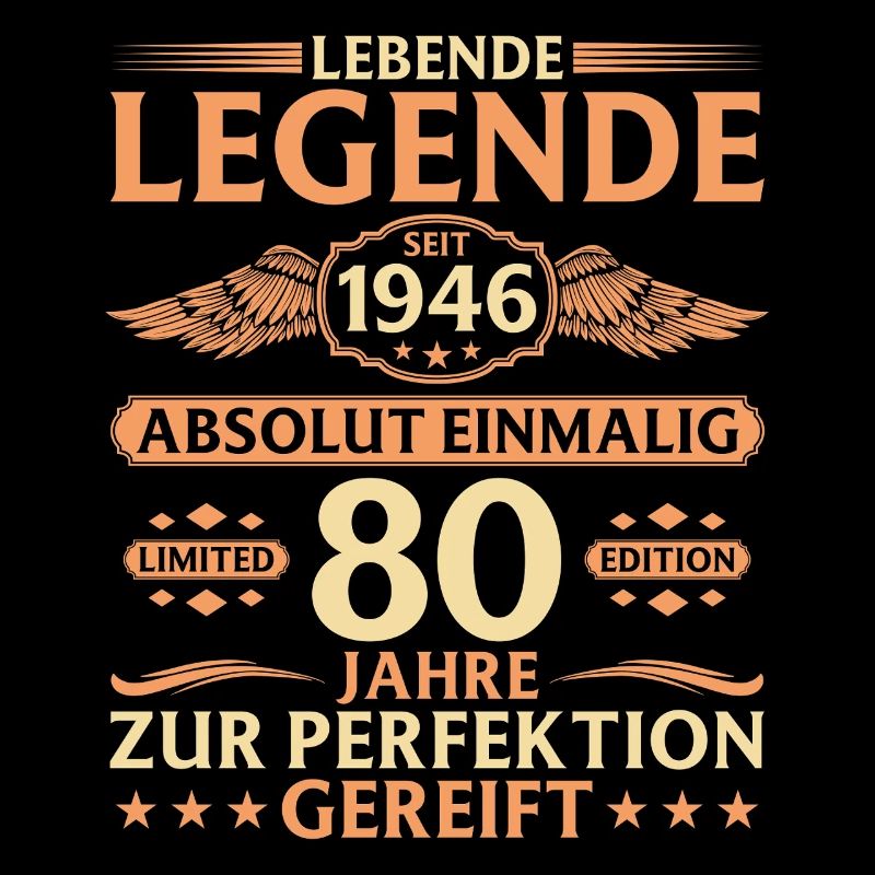 80e anniversaire absolument unique, né en 1946
