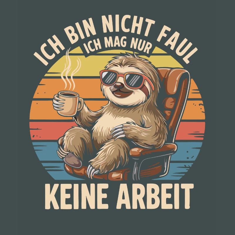 Sloth Design – I Just Don't Like Work