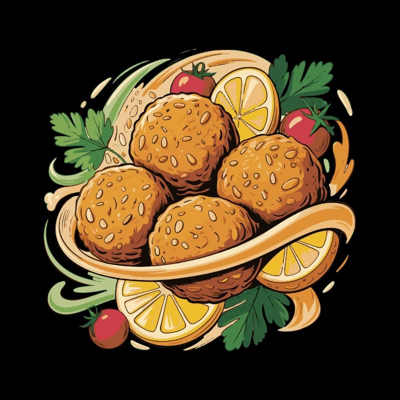 Crispy croquettes with a citrus note