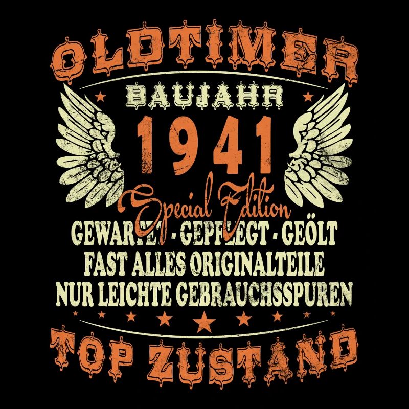 Oldtimer Baujahr 1941 - Geburtstag - Geschenk