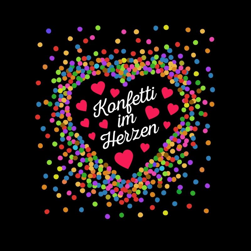 Konfetti im Herzen - Karneval im Blut Kostüm