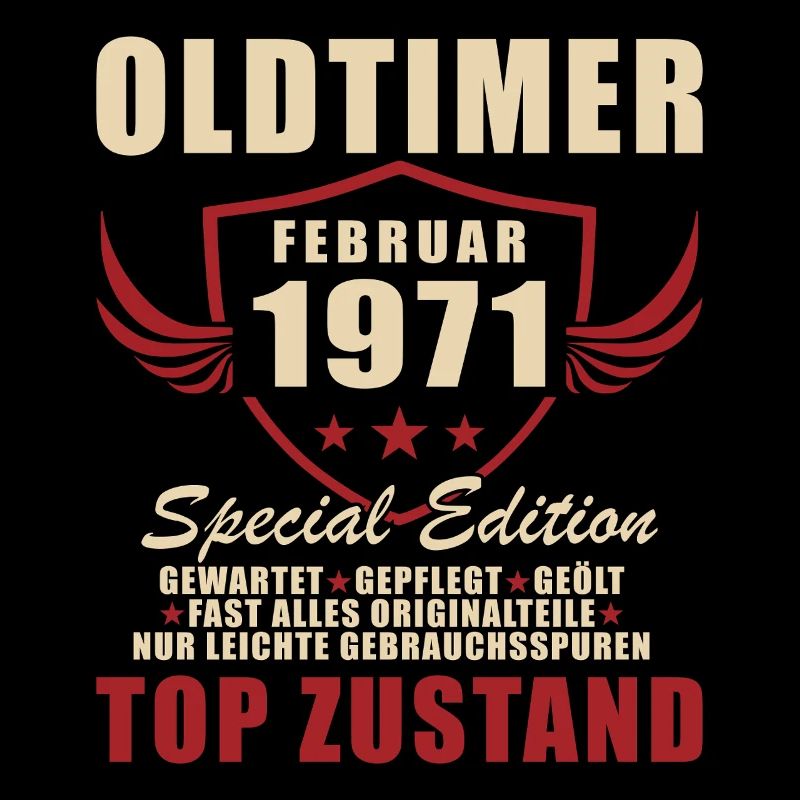 Februar 1971 Geburtstag Oldtimer 1971