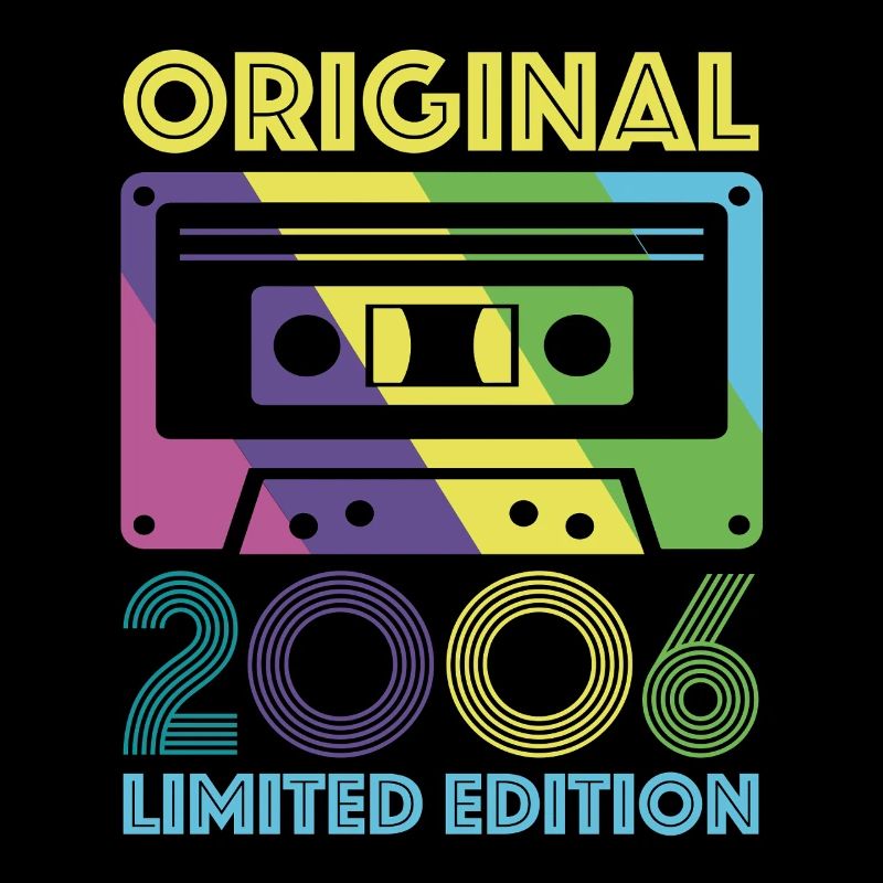 Original 2006 Cassette 20e Anniversaire 20 ans Tee