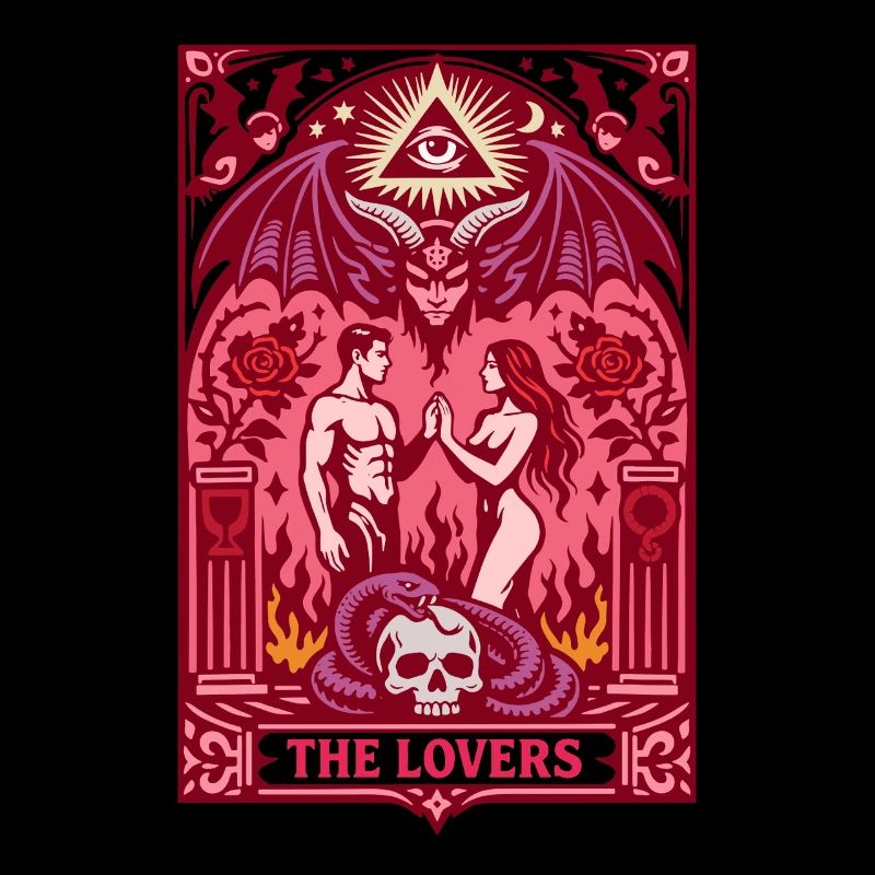 Die Liebenden | Tarot Gothic | Valentins Tag