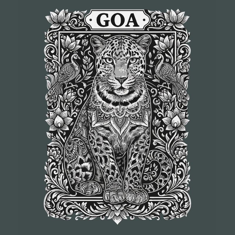 Goa Leopard Mandala