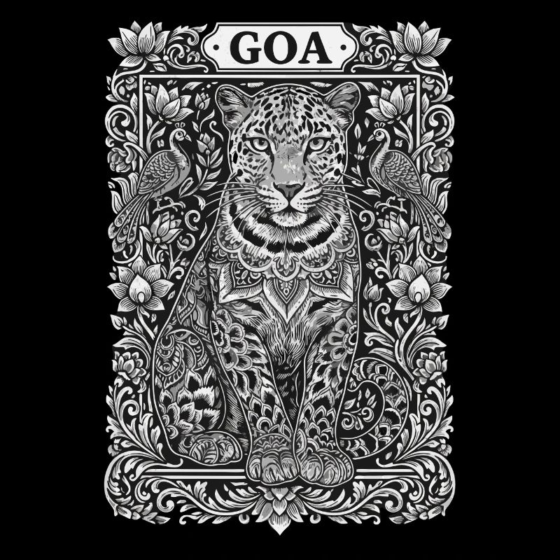 Goa Leopard Mandala