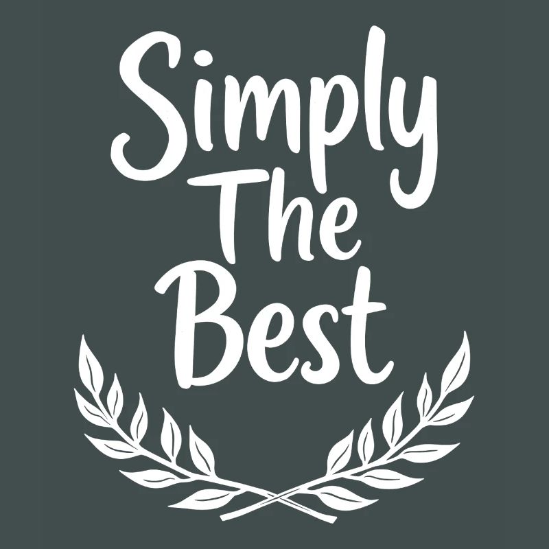 Simplement la meilleure déclaration de couronne de laurier