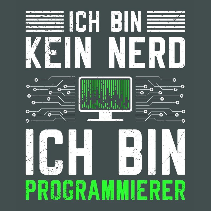 Computer ICH BIN KEIN NERD ICH BIN PROGRAMMIERER