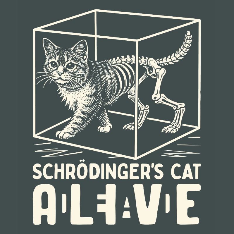Schrödinger's Cat Dead And Alive