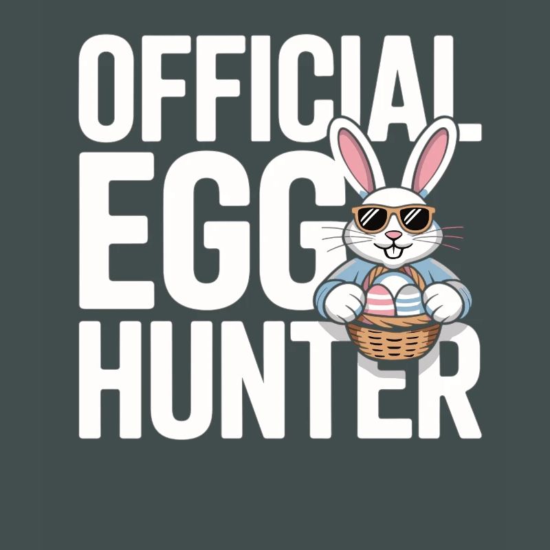 Official Egg Hunter Easter Bunny Easter Humor