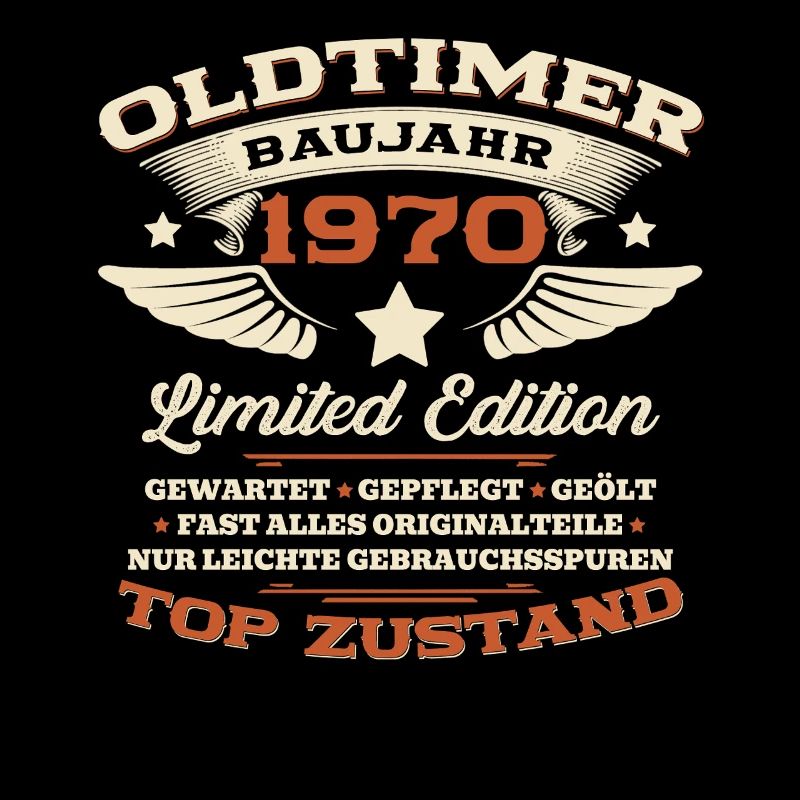 56. Geburtstag Geschenk Mann Oldtimer 1970 Legende