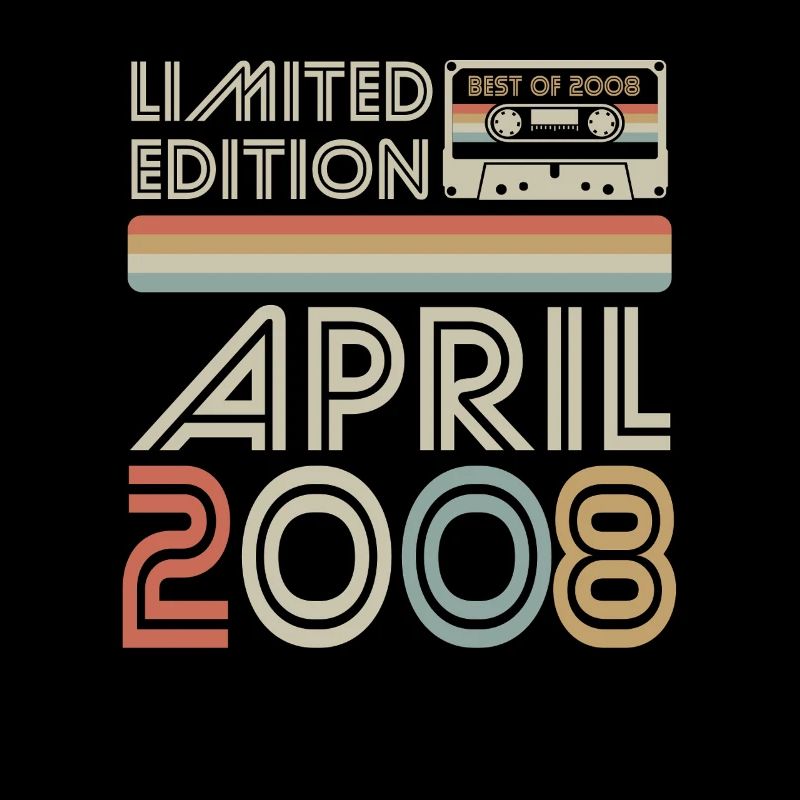 Limited Edition April 2008 Geburtstag Geschenk