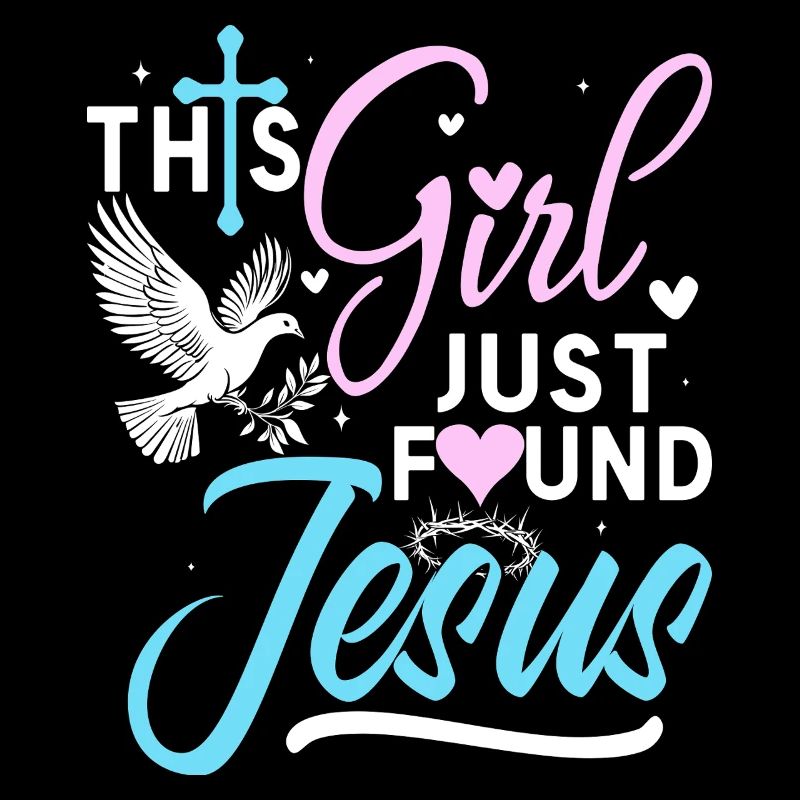 Cette fille a simplement foi en Jésus en tant que chrétienne