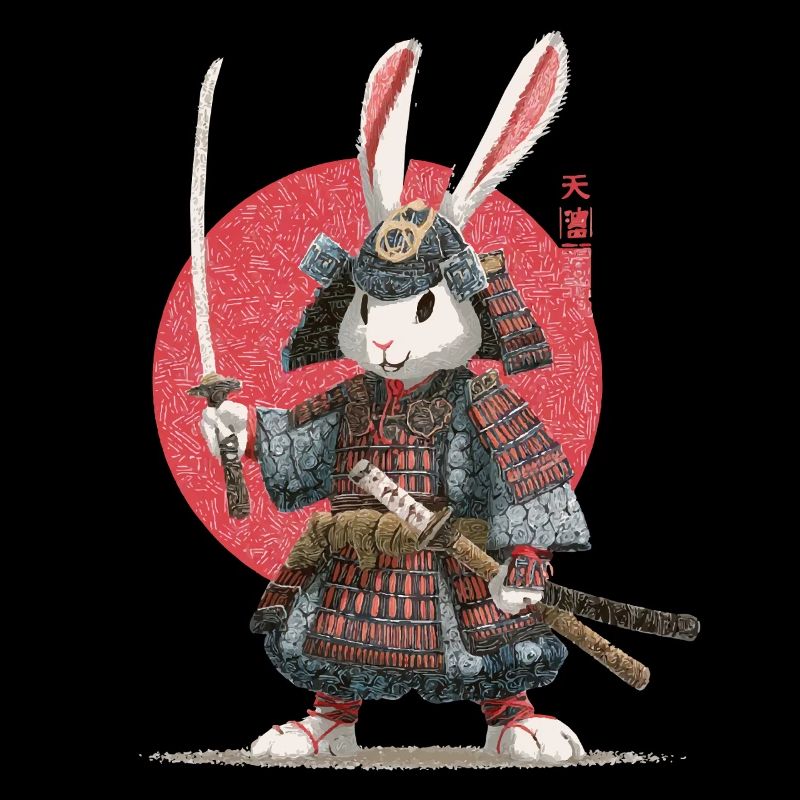 Bunny Samurai in Armor