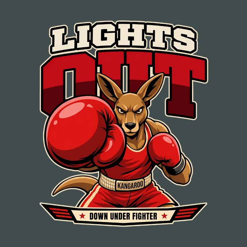 Kangaroo Knockout – Lights Out Boxing