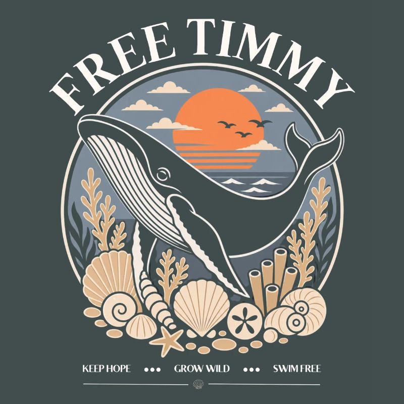 Humpback Whale Timmy Hope Statement Merch