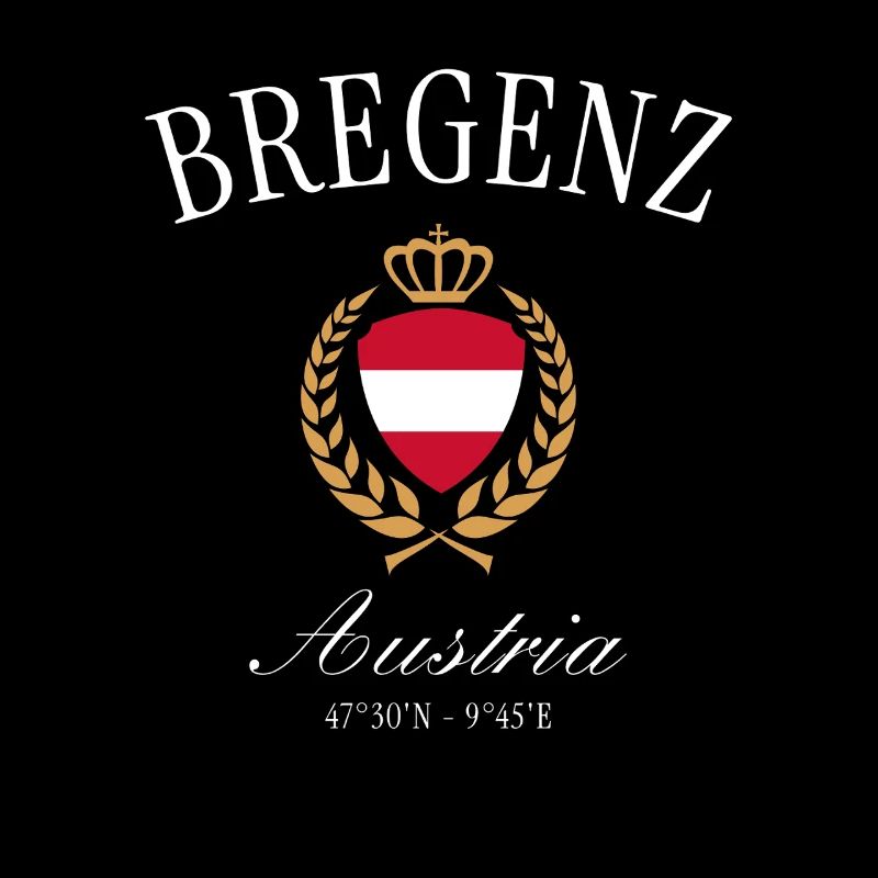 Bregenz Österreich Wappen Krone – Reise Souvenir