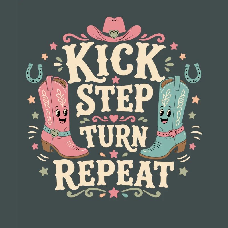 Kick Step Turn Repeat