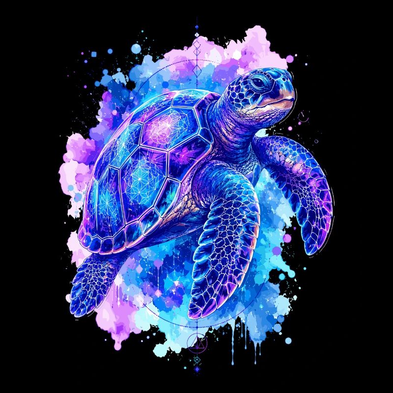Sea turtle, turtle, water turtle