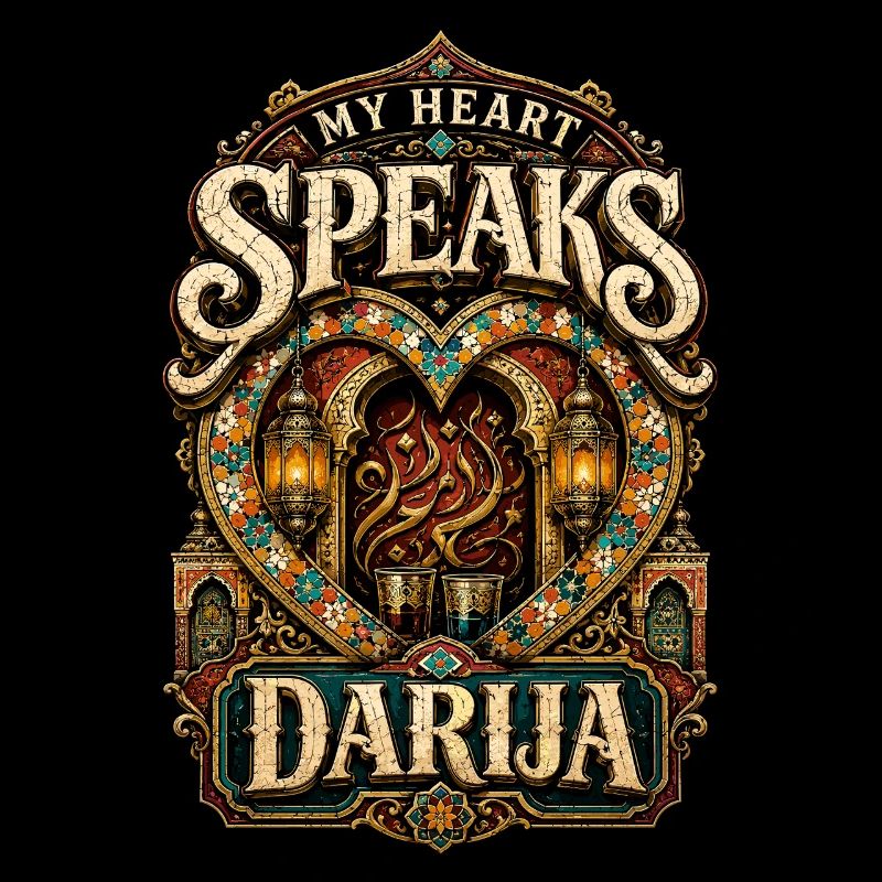 Maroc marocain Mon cœur parle Darija