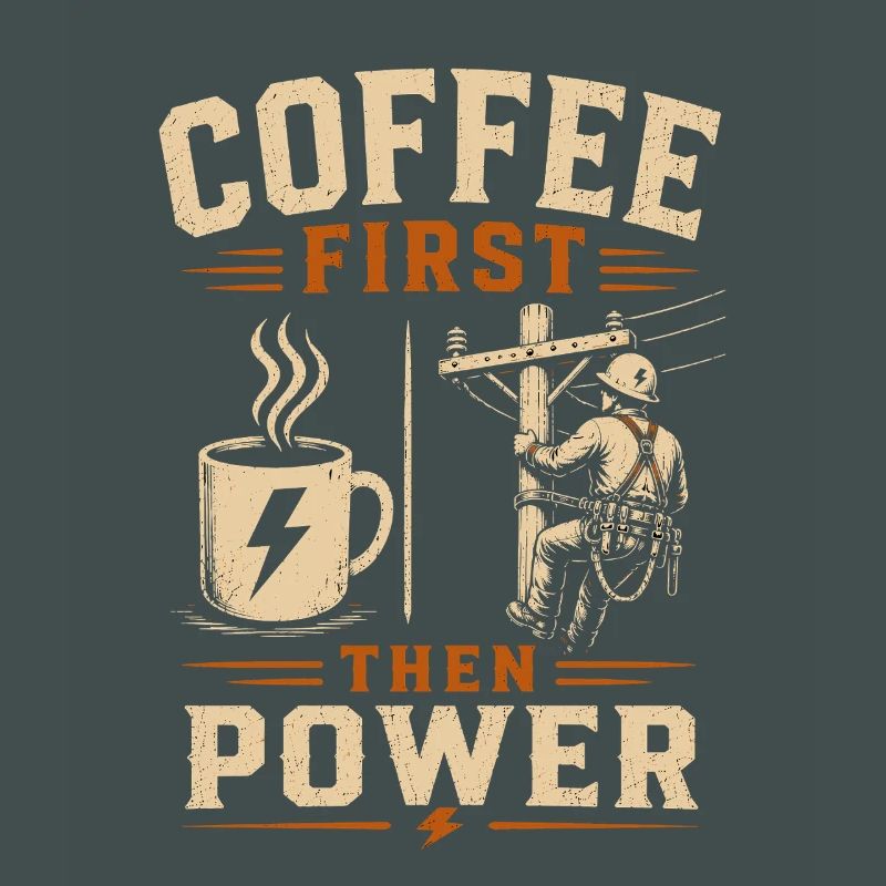 Stromleitung Kaffee Elektriker Technik