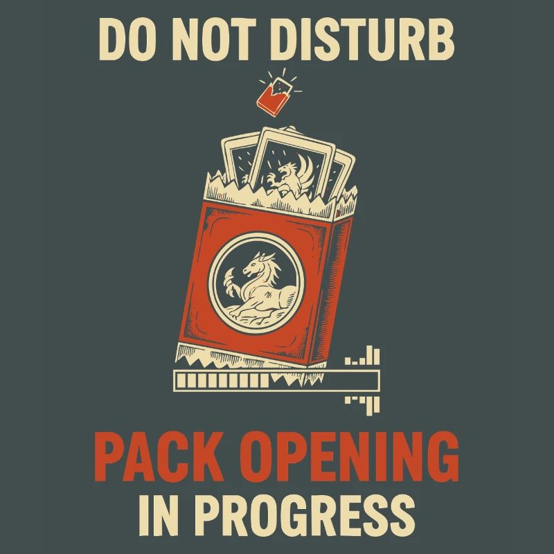 Do Not Disturb Pack Opening In Progress Trading