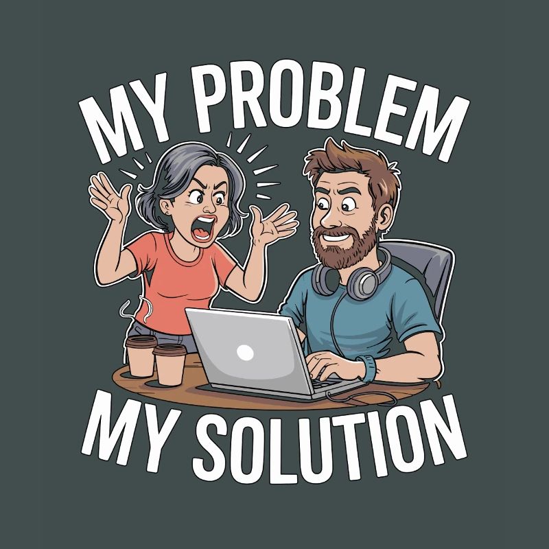 Remote Developer My Problem My Pictogram Dad Mom
