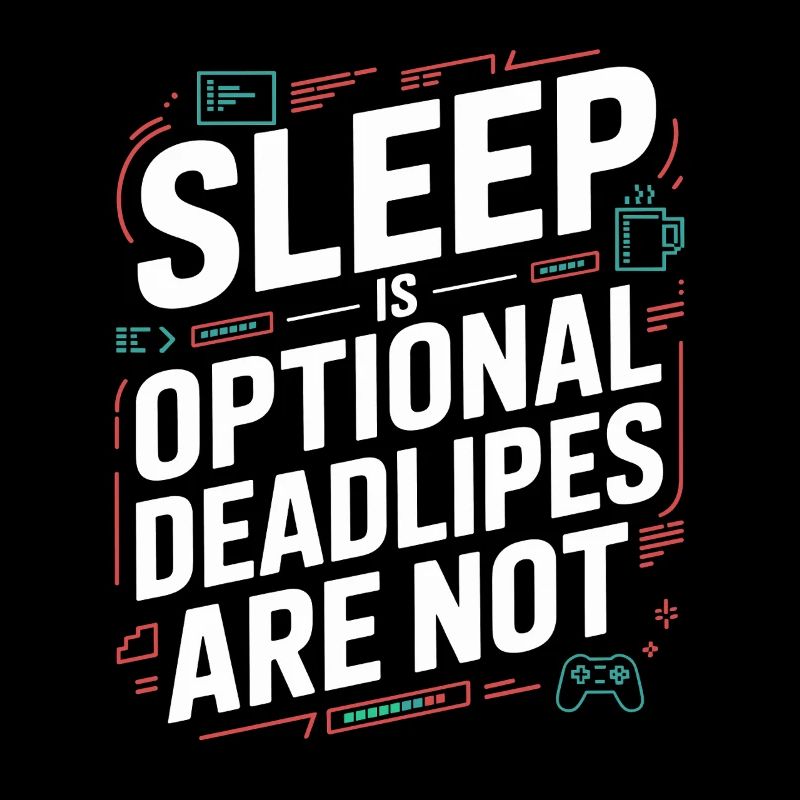 Game Developer Sleep Is Optional Game Programmer