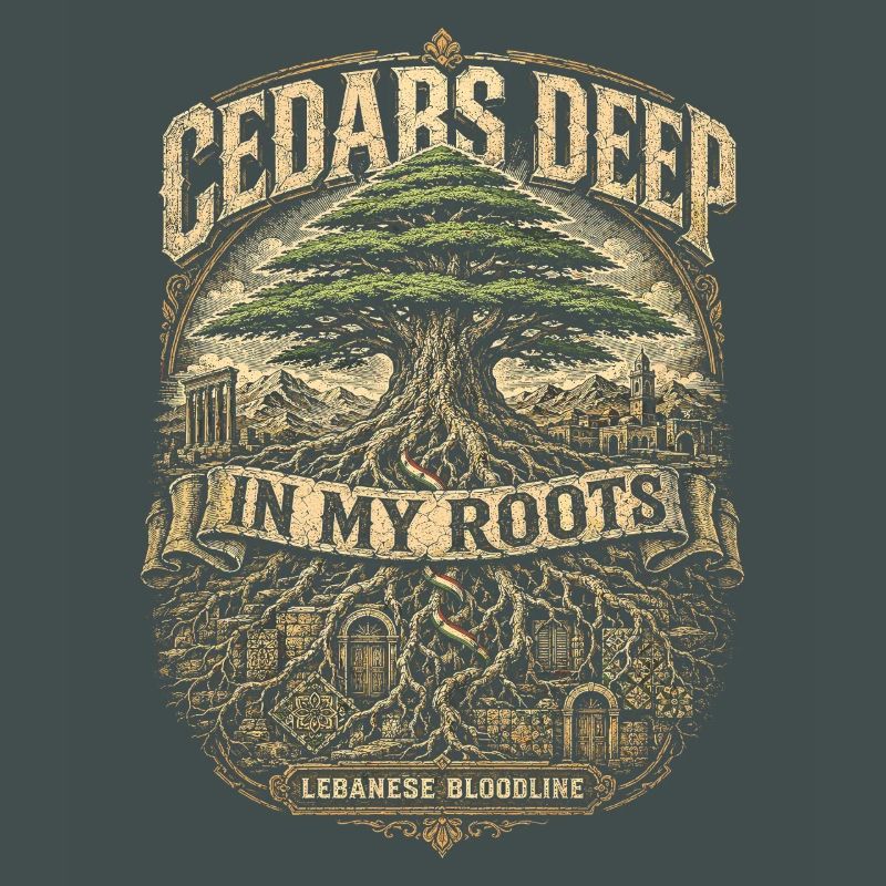 Libanon Libanese Cedars Deep In My Roots