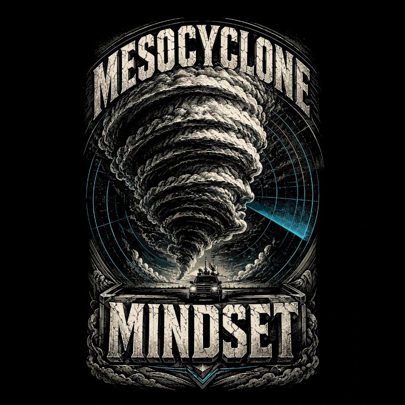 Storm Chaser Meteorologist Mesocyclone Mindset