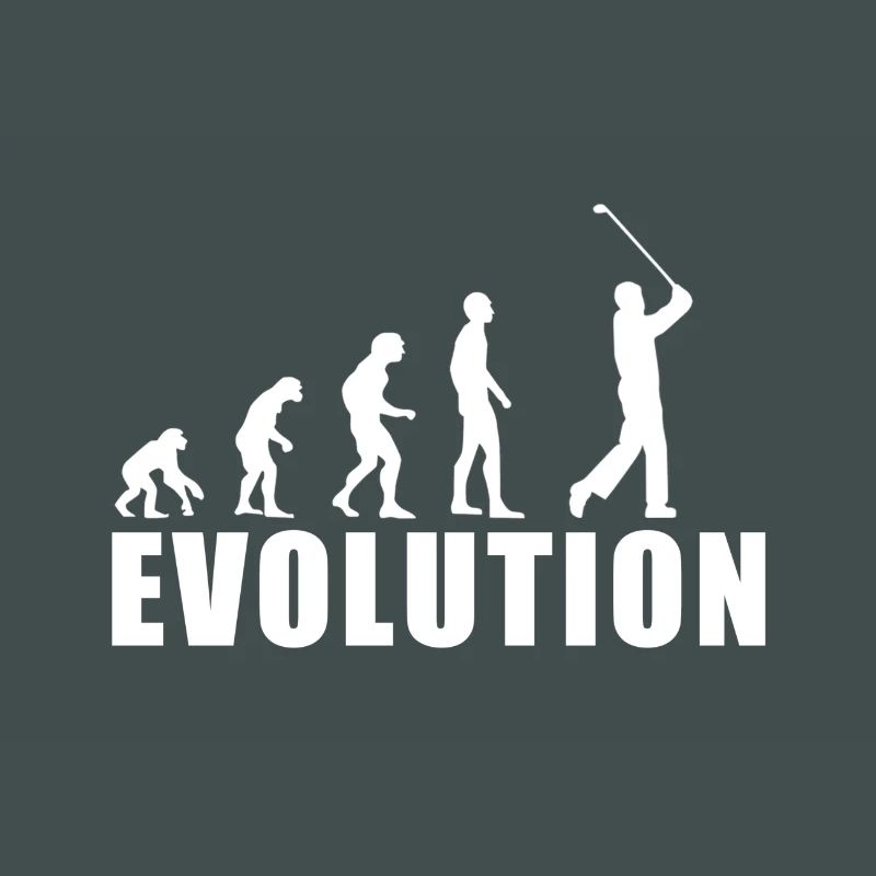 EVOLUTION GOLF Golfspieler Golfschläger Geschenk