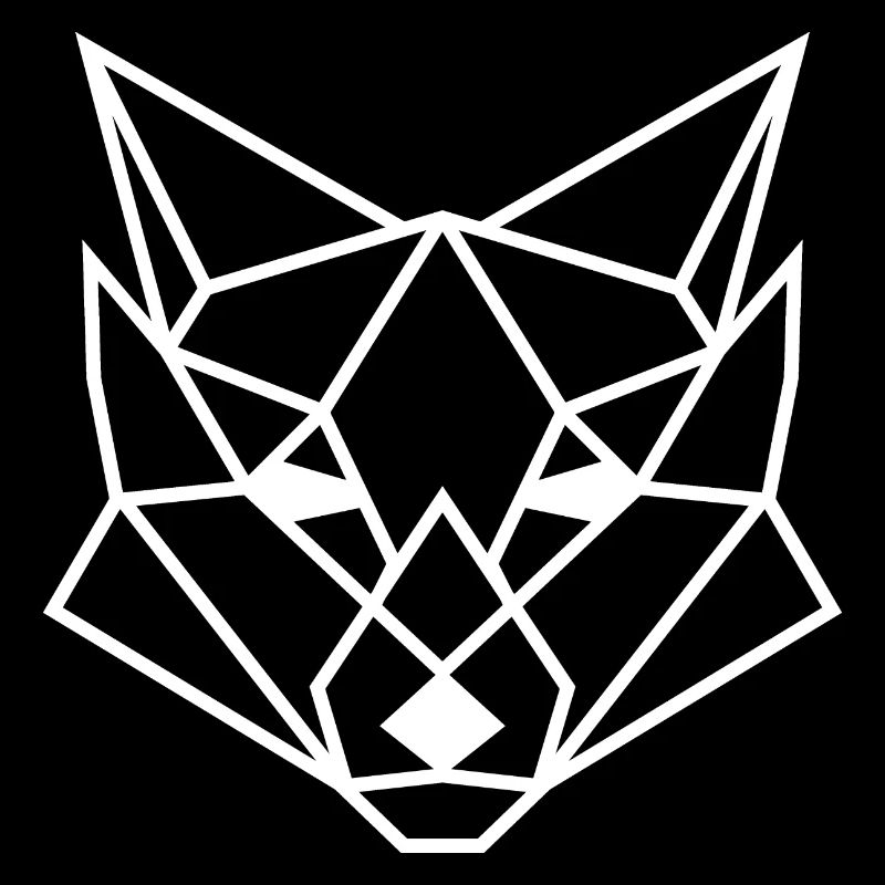 Geometrischer Fuchs Poly Geschenk Idee Polygon