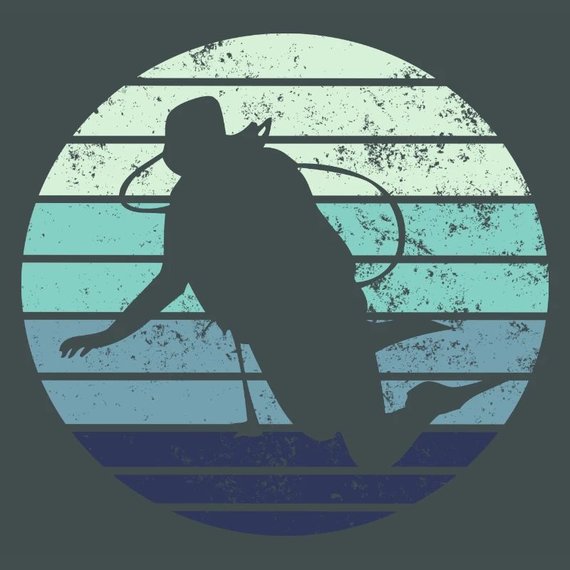 Diver diving