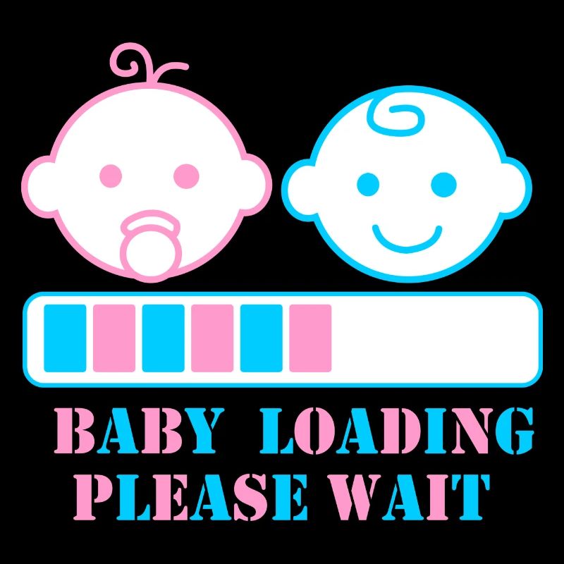 BABY LOADING BITTE WARTEN