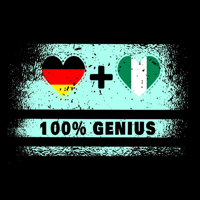 Germany and Nigeria 100% Ingenious / Gift