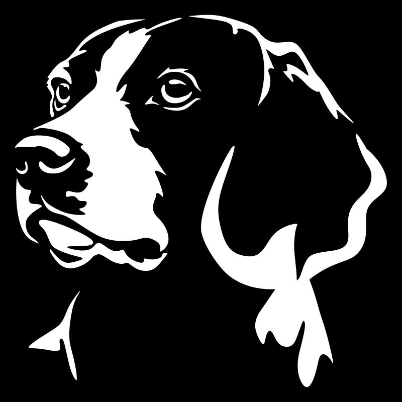 Beagle head "Black Edition"