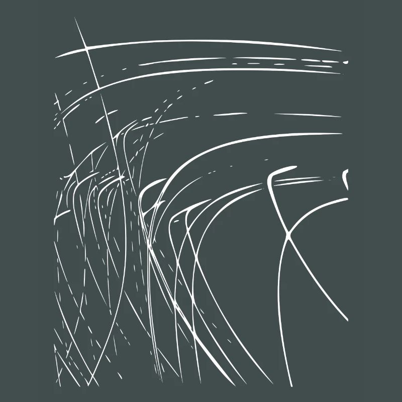 Abstract lines / white / line / pattern