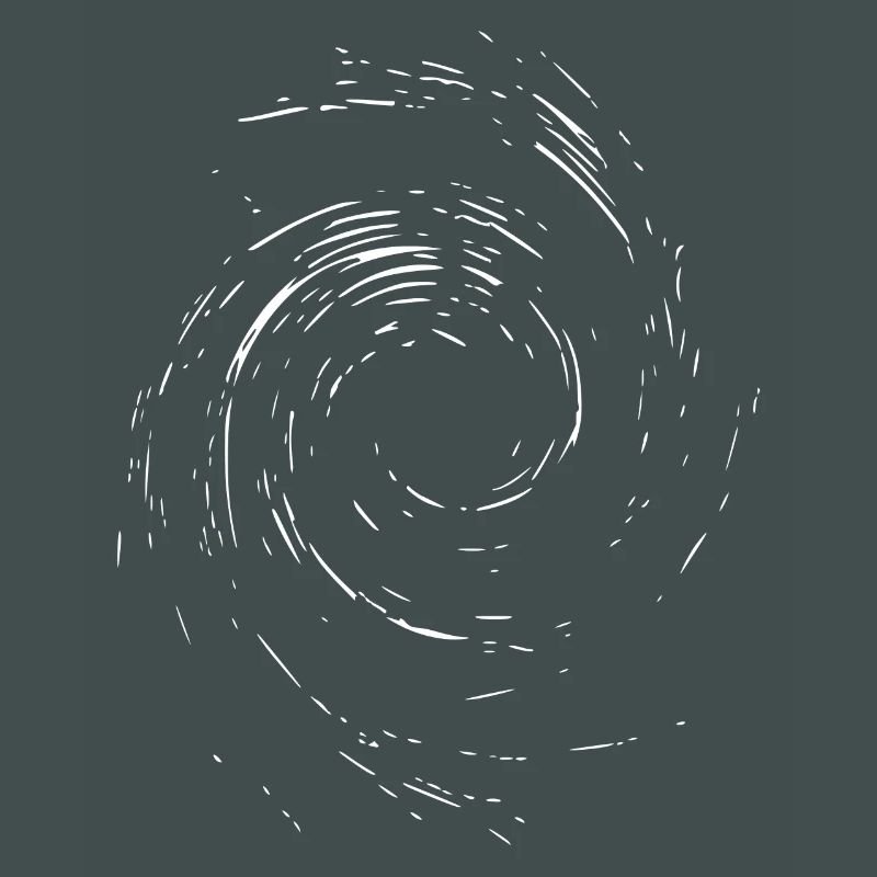 Abstract Vortex / Line / White / Pattern
