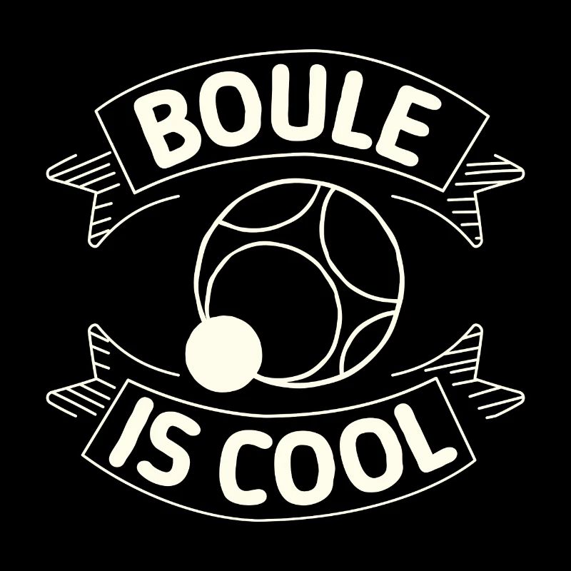 Boule is cool Spiel Petanque Boules Boulekugel