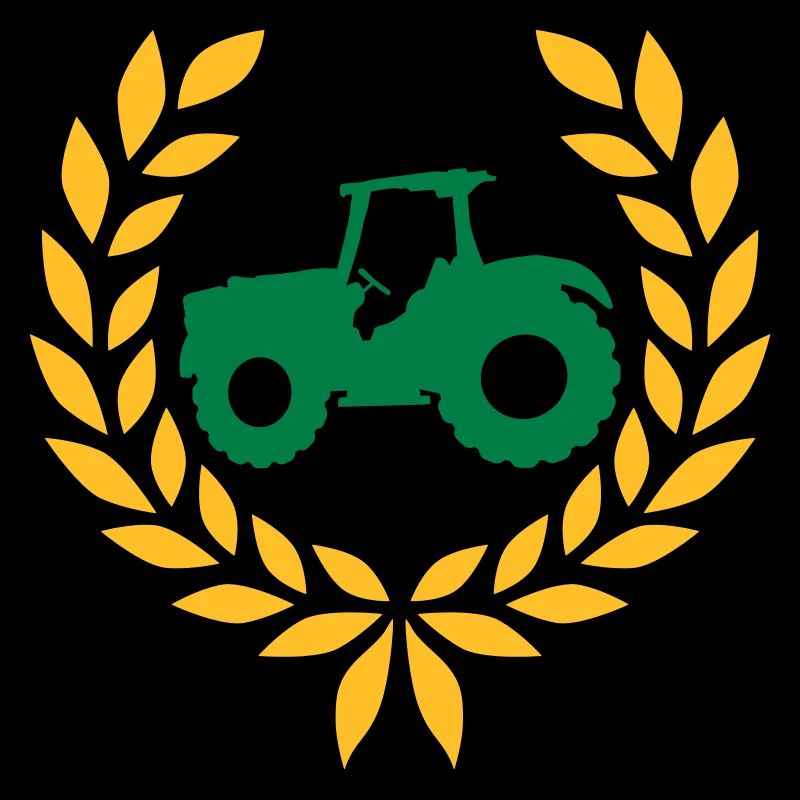 Traktor Lorbeerkranz Bauernhof