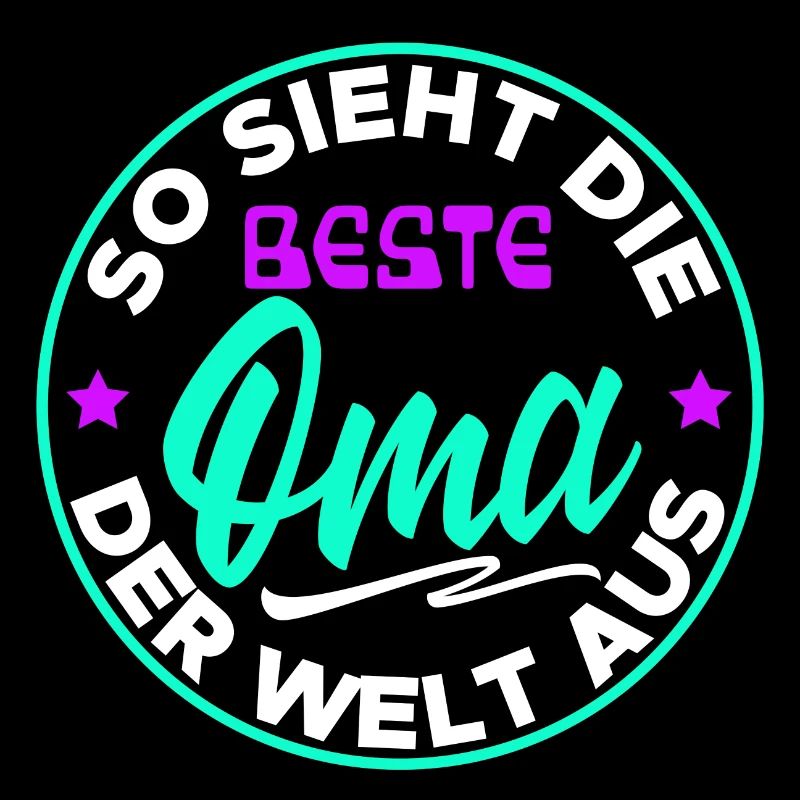 Beste Oma Statement Großmutter Großmama Seniorin