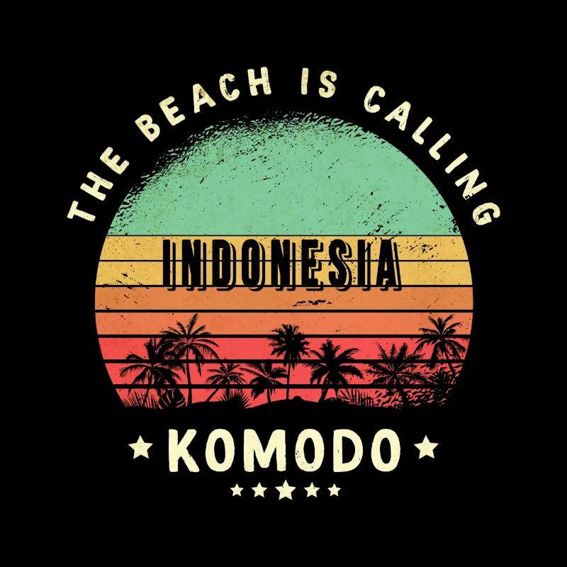 Komodo indonesia beach design