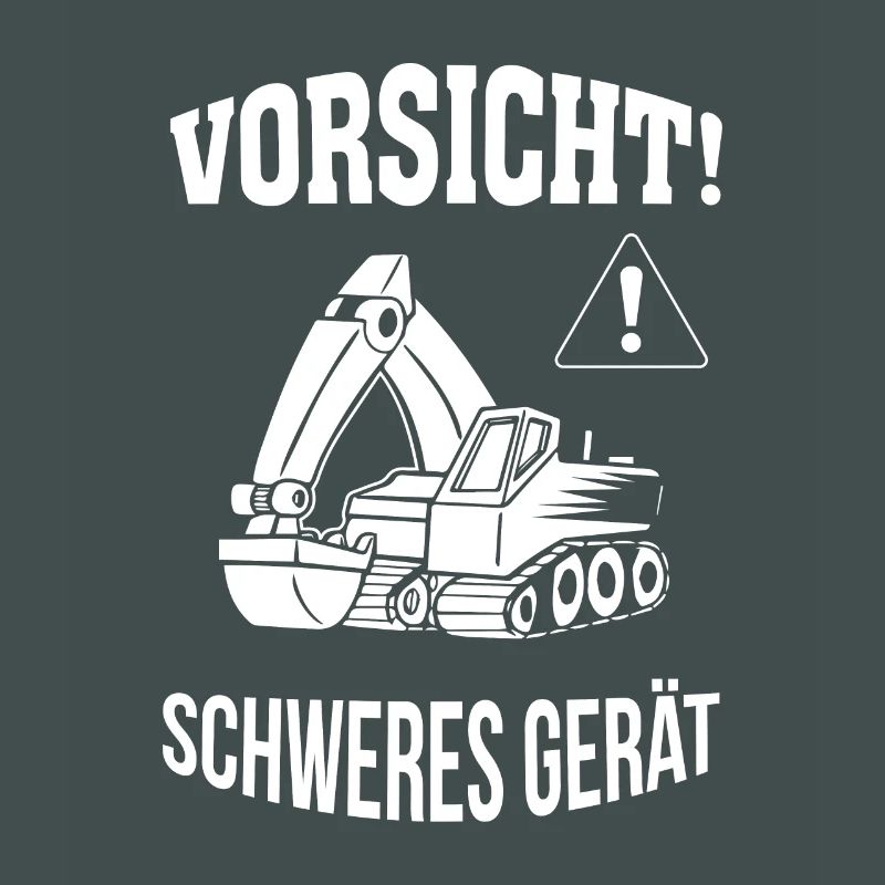 Bagger Baggerfahrer Baugeräteführer Schweres Gerät